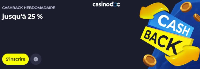 cashback hebdomadaire bdmbet bonus casino