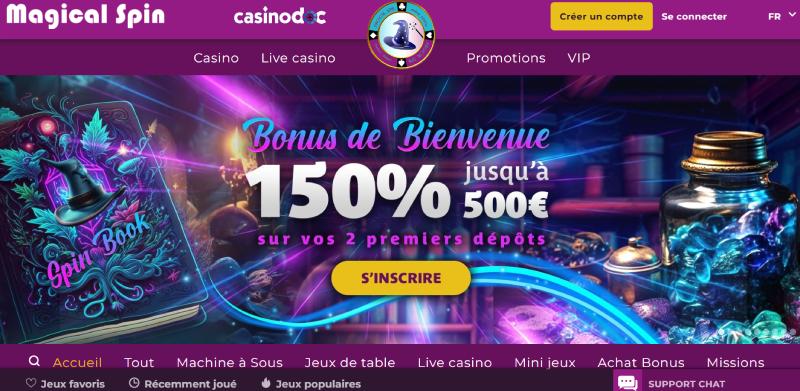 dépôt casino Skrill