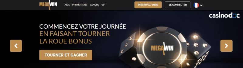 inscription megawin
