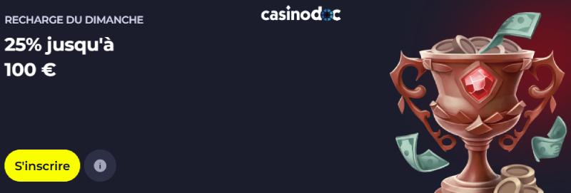 recharge du dimanche bdmbet bonus casino