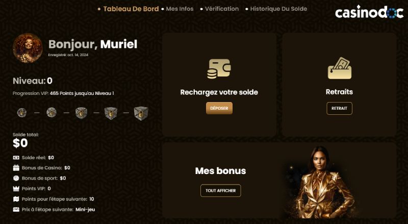 retrait goldspin