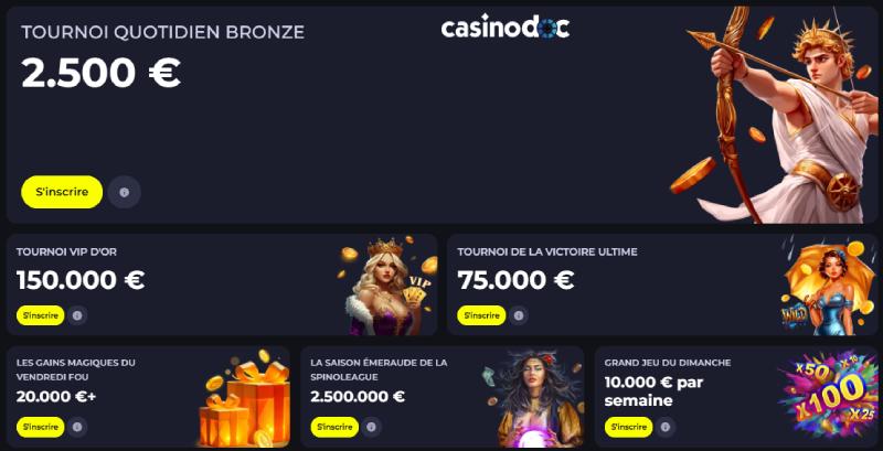 tournois bdmbet bonus casino