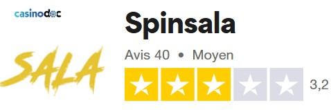 Avis des joueurs de Spinsala Casino