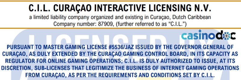 Licence Curaçao