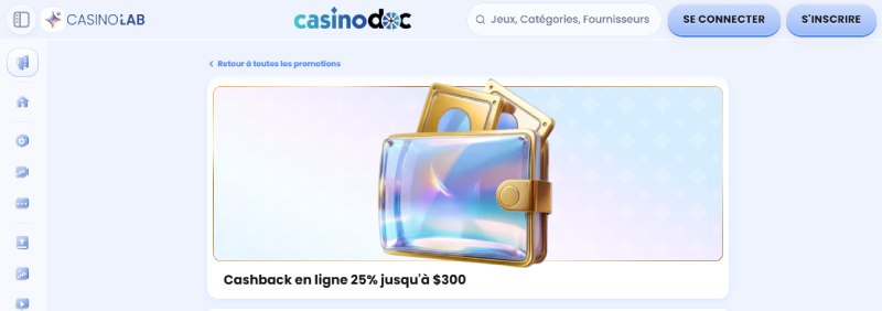 bonus cashback casinolab