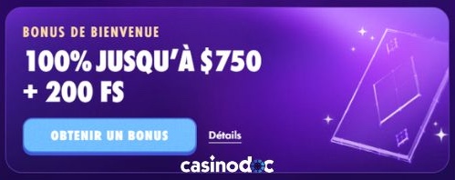 bonus de bienvenue polestar casino