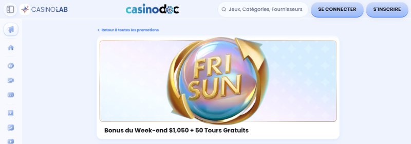 bonus du weekend casinolab