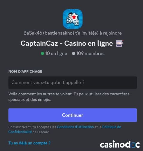 discord captain caz