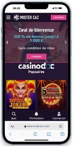 mobile ios mister caz casino