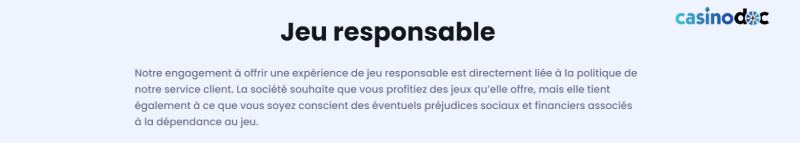 jeu responsable casinolab
