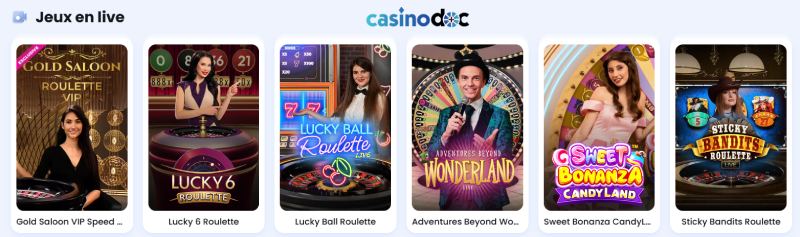 jeux live casinolab
