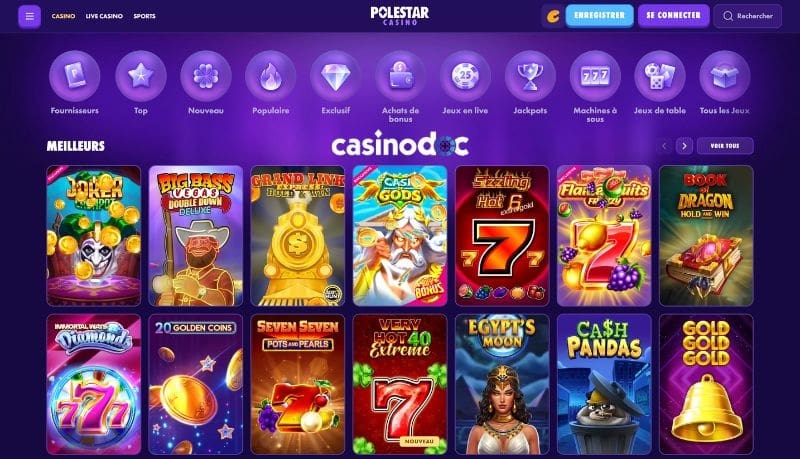 jeux polestar casino