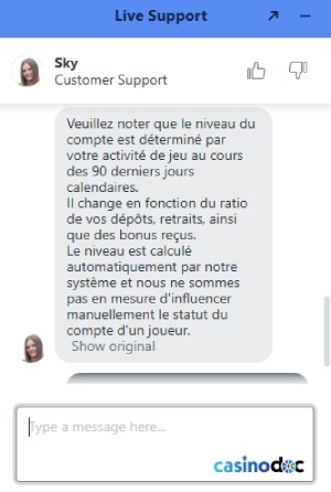 live chat casinolab