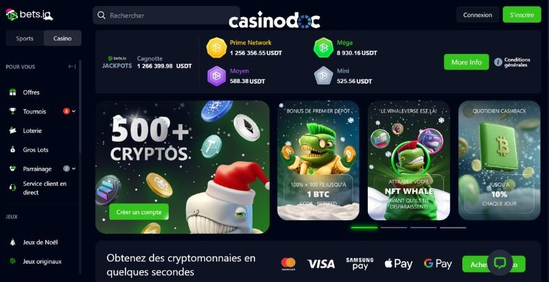 promotions bets io casino