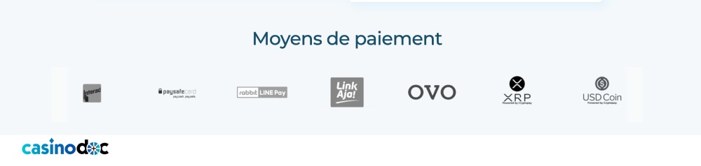 Méthodes de paiement compatibles avec Mifinity