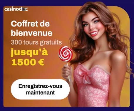 bonus de bienvenue candyspinz