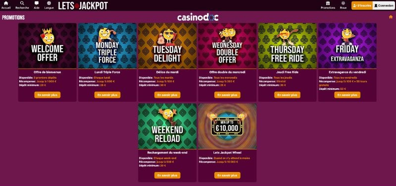 promotions lets jackpot