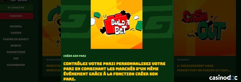 Bonus Build a Bet Sombrero Spins