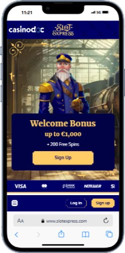 Version mobile SlotExpress