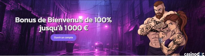 bonus de bienvenue brutal casino
