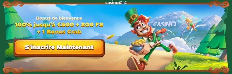 bonus de bienvenue greenluck casino