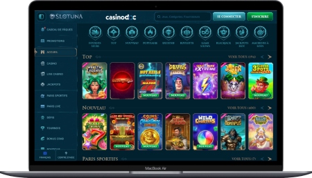 Interface ordinateur Slotuna