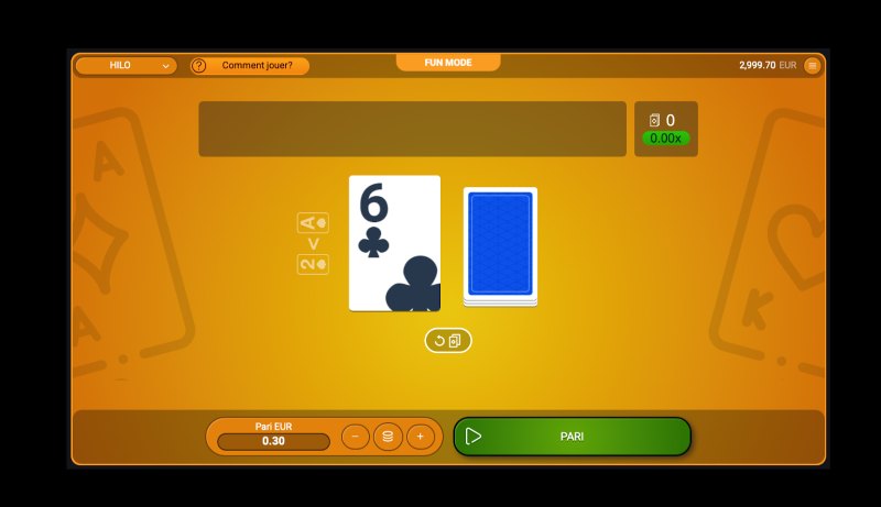 Jeu de cartes Hilo