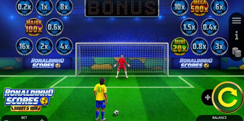 Mini jeu Penalty Shoot