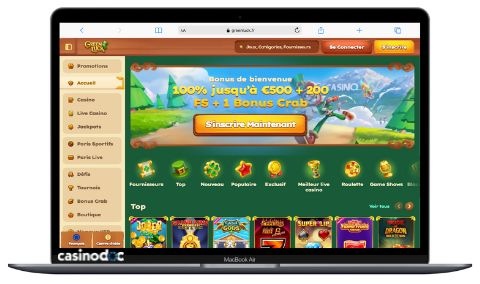 interface pc greenluck casino