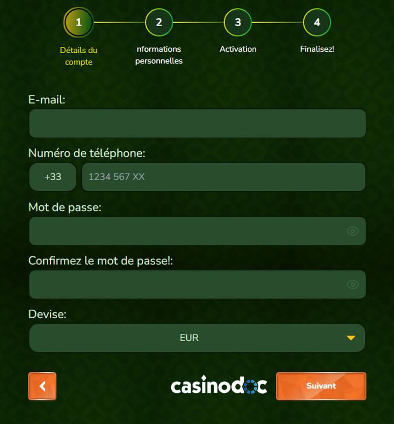remplissez les formulaires avis spinmillion