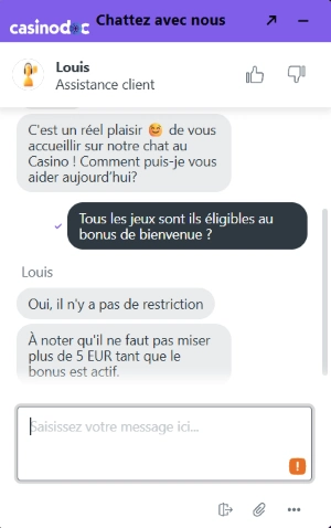 service client brutal casino