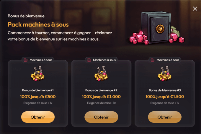 Bonus 300% sur Mad Casino