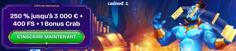 bonus de bienvenue Wishwin Casino