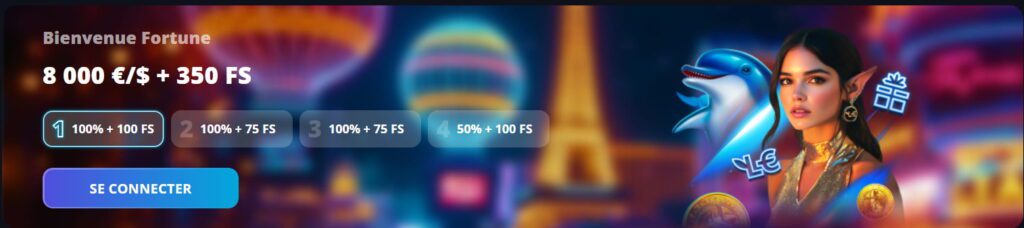 capture d'écran du bonus de bienvenue de Lucky Elf