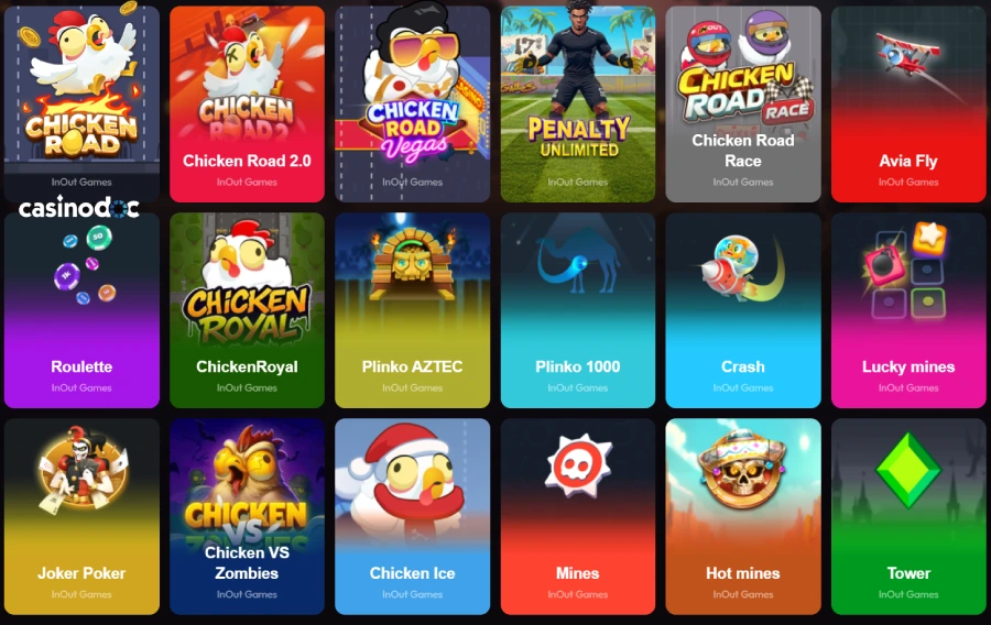 mini jeux sur mad casino