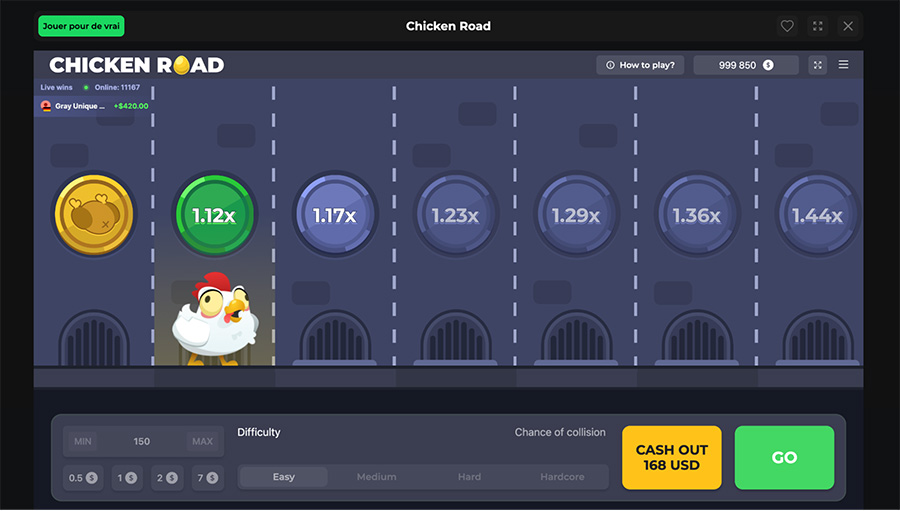 test de stratégies pour rentabiliser son code promo sur chicken road