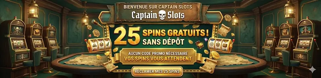 bonus sans depot captain slots