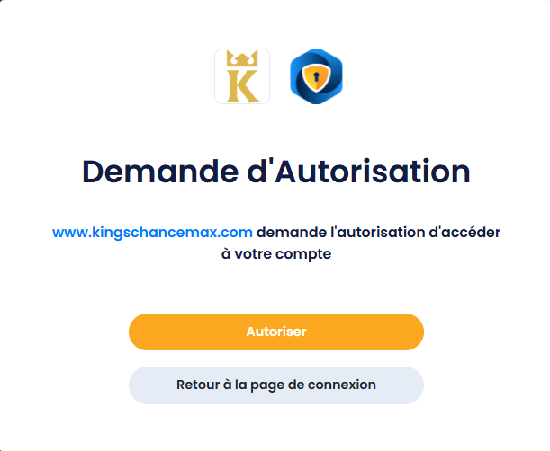 inscription sur un casino inclave : etape 3