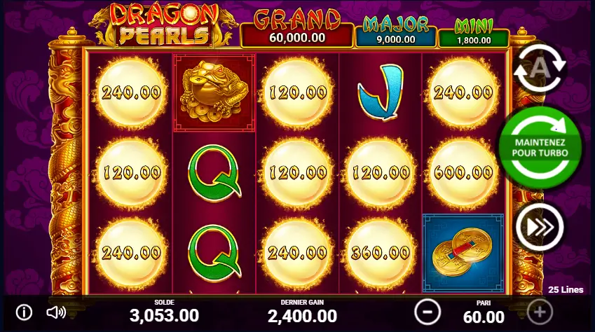 free spins dragon pearls
