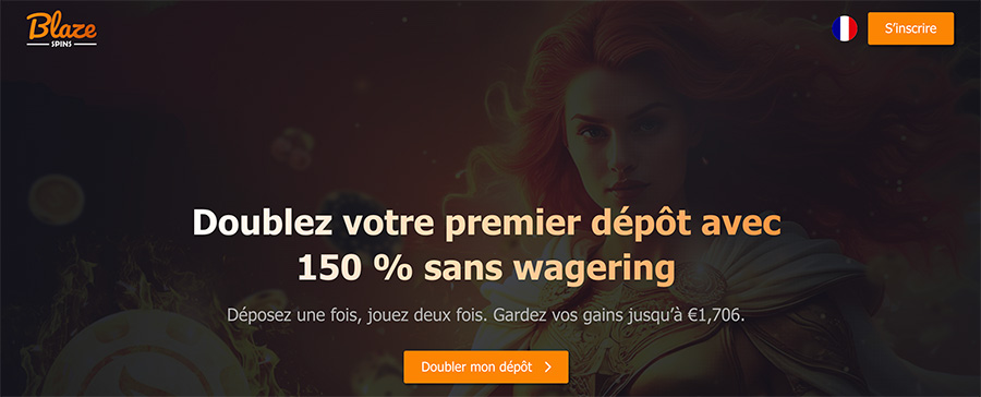 Bonus exclusif n°2 blazespins