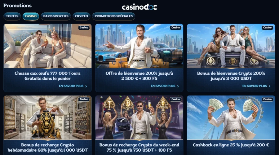 promotions sur millioner