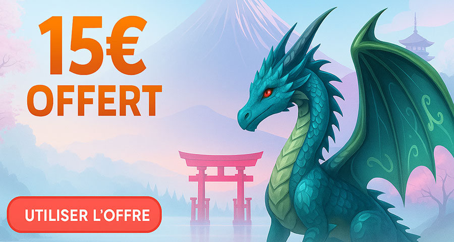 bonus sans dépôt 15 euros sur spin dynasty