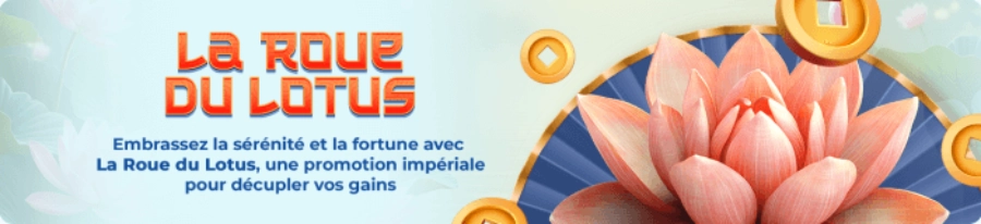 La roue du lotus sur Spin Dynasty