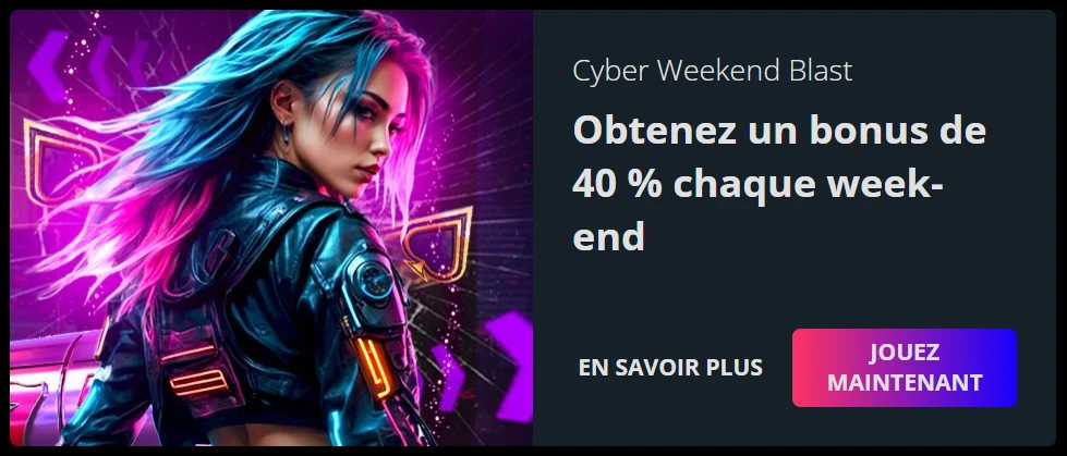 bonus cyber weekend blast x7 casino