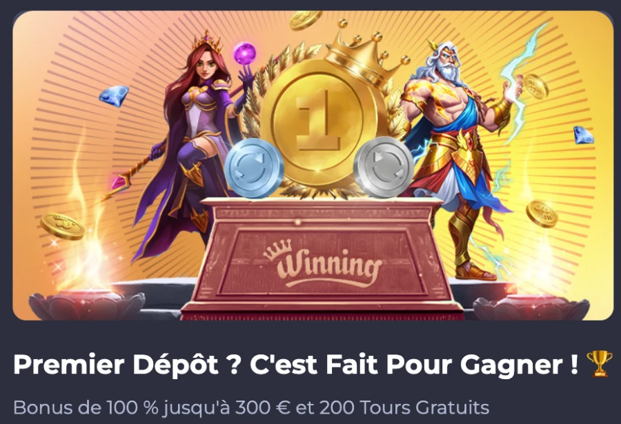 Bonus 1er dépôt sur casino dépôt 10 euros