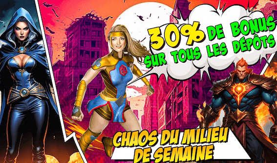 Bonus de 30% sur Stakes Casino