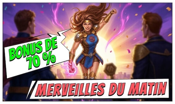Bonus de 70% jusqu'à 500 € sur Stakes Casino