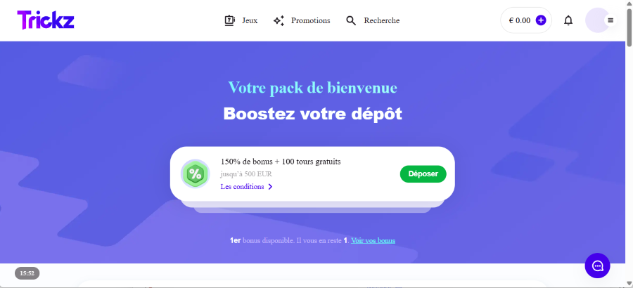 trickz casino apple pay