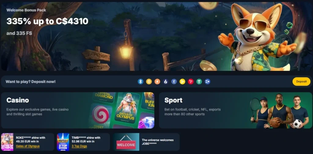 bonus de bienvenue ego games canada