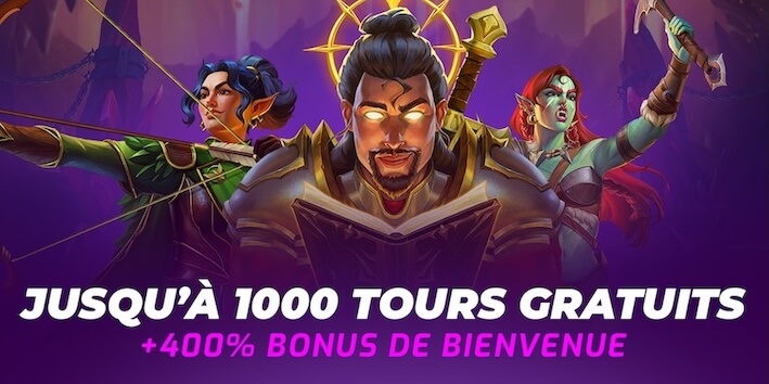 Bonus de 400% sur le casino en ligne Cosmobet